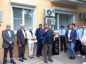 В ВОРОНЕЖЕ ОТКРЫЛИ МЕМОРИАЛЬНУЮ ДОСКУ ВЯЧЕСЛАВУ ДЁГТЕВУ