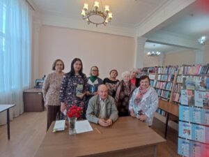 В БИБЛИОТЕКЕ ИМЕНИ НИКИТИНА ПРОШЛА ВСТРЕЧА С ИВАНОМ ЩЁЛОКОВЫМ