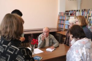 В БИБЛИОТЕКЕ ИМЕНИ НИКИТИНА ПРОШЛА ВСТРЕЧА С ИВАНОМ ЩЁЛОКОВЫМ